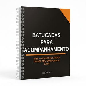 Capa da apostila Batucadas para Acompanhamento